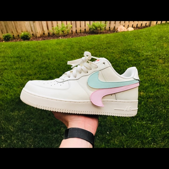 Nike af1 All star swoosh pack sail/sail size 10 - Picture 2 of 7
